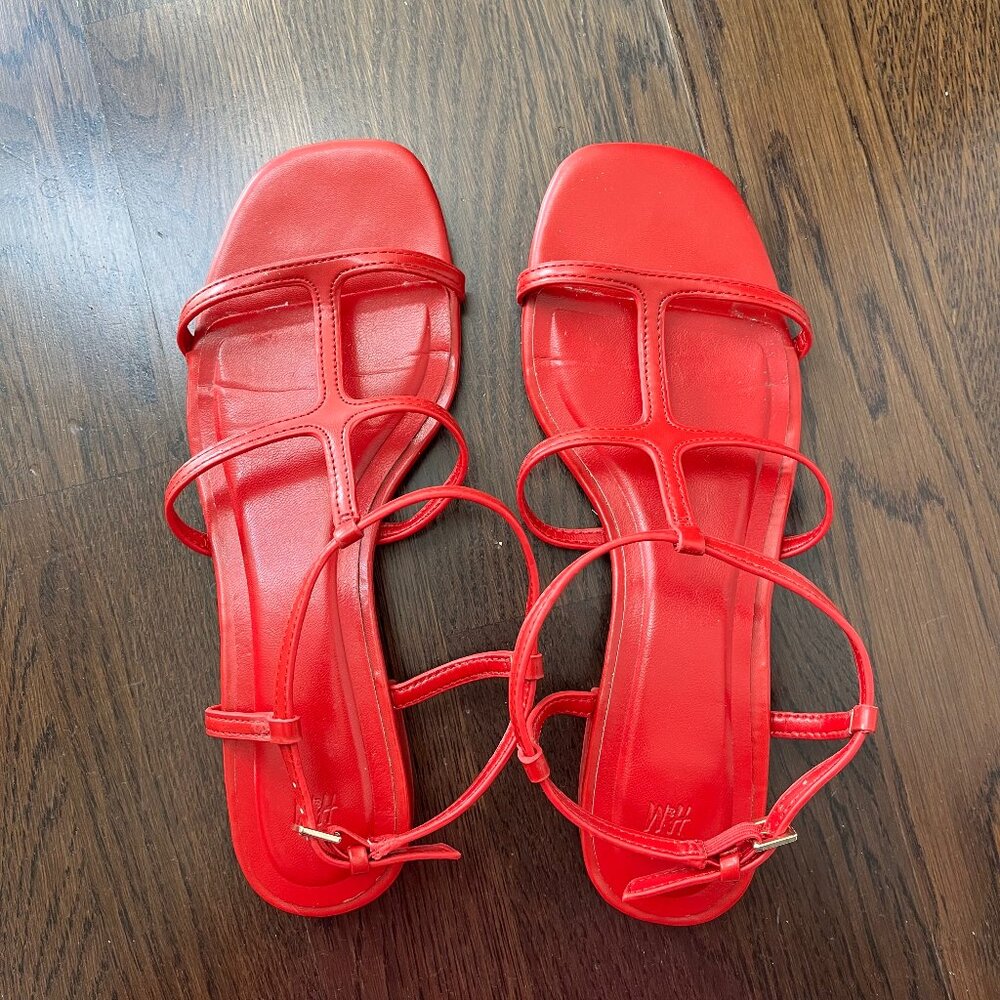 Red Sandals